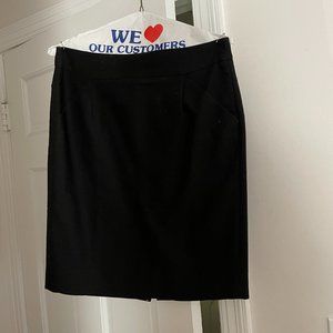 Pencil skirt in double-serge cotton